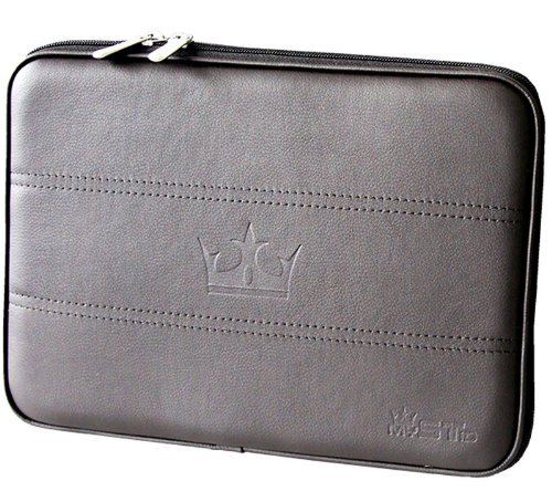 mySTid Laptophülle Amadeus für Laptops bis 11.6" (30 cm) - Braun Ekoleder