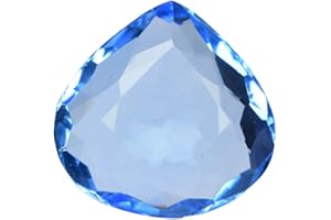 REAL-GEMS Blue Topaz 103.50 Ct Loose Gemstone Finest Pear Cut Blue Topaz for Pendant