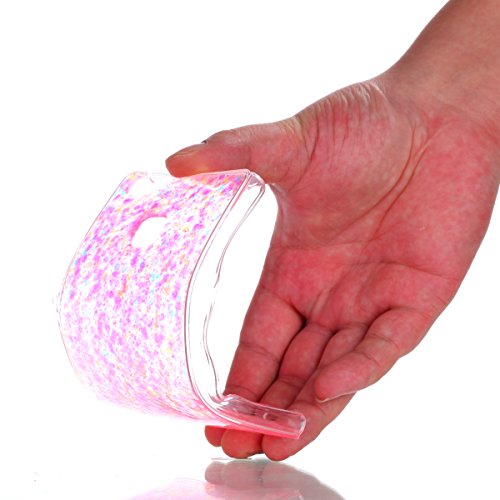 Huawei P9 Lite Hülle,Silikon Schutzhülle für Huawei P9 Lite,Huawei P9 Lite Bling Hülle,Ukayfe Luxus Schön Shiny Glänzend Glitzer Weiche TPU Abdeckung Crystal Silikon Tasche Schutzhülle Shinning Strass Rückseite Hülle Etui Cover für Huawei P9 Lite (Rosa) - 2