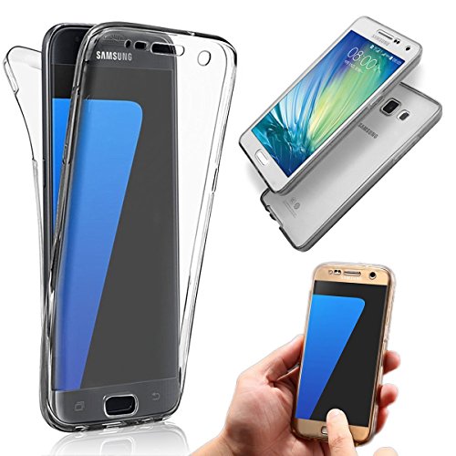 Samsung S7 Funda 360 GaldaMobile silicona transparente ultra fina trasera y delantera absorci n de choque reviews Samsung S7 Funda 360 GaldaMobile silicona transparente ultra fina trasera y delantera absorci n de choque