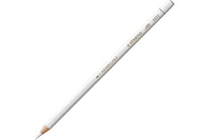 STABILO All - Coloured Pencil for Almost All Surfaces - Pack of 1 - White