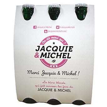 Bière Jacquie & Michel 6*33 cl: Amazon.fr: Epicerie
