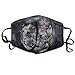 Produktbild Fashion Outdoor Mouth Mask with Design, Reusable Half Face Mask Anti-dust Mask, Unisex Space Galaxy Nebula Lion Moon Mouth Face Masks Women Novelty Motorcycle Anti Dust Face Mouth Mask-Reusable Mens