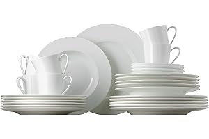 Rosenthal Zestaw Obiadowy, Biały, 30 elementów