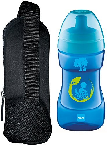 Set-Angebot: MAM Thermal Bag + MAM Sports Cup 330ml (Blau/ Schwarz)