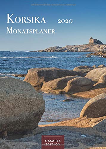 Télécharger Korsika Monatsplaner 2020 30x42cm PDF