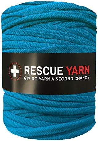 Vibrant polo blue Rescue Yarn t-shirt yarn (large roll)
