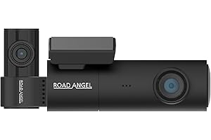 Road Angel Halo Spark Dual 1080p HD Car Camera Dash Cam Front and Rear - Dashcam Front and Rear Camera - Dashcams for Cars - Car On-Dash Mounted Cameras