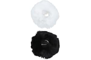 Happyyami 2pcs Rabbit Tail Plush Ball Prop Costume Accessory for Easter Halloween Cosplay Lightweight Comfortable Rabbit Cosplay Tail for Parties Performances
