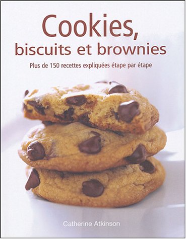 couverture de : Cookies, biscuits et brownies