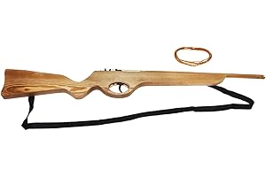 Juguetutto - Escopeta de policía con Gomas - Juguete de Madera