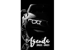 Agenda Scolaire 2022-2023: Voiture | Semainier au format A5 pour les étudiants, professionnels et particuliers (Septembre 2022 à Juillet 2023)