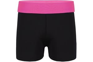 Agoky Mädchen Sport Shorts Turnhose für Kinder Kurze Hose Tights Leggings Fitness Tanzen Yoga Shorts Sporthose kurz Hot Pants Freizeit Training