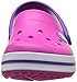 Crocs Crocband Kids, Unisex-Baby Clogs, Pink (Neon Magenta/Neon Purple), 2 UK