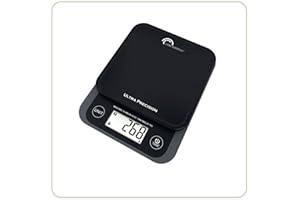 LITTLE BALANCE 8509 Ultraprécision 5.1, Pèse lettres, balance électronique, 5 kg, Ultraprécise 0.1 g, Noir