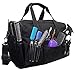 Hairdressing Designer Session Bag Large Mobile Hairdresser Barber Kit Holder in Black