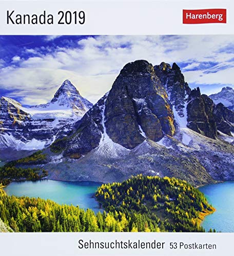 Kanada - Kalender 2019: Sehnsuchtskalender, 53 Postkarten