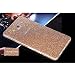 Heartly Sparking Crystal Diamond Protective Film Whole Body Phone Skin Sticker For Samsung Galaxy On8 / Samsung Galaxy J7 (2016) - Champagne Gold RS.349.00