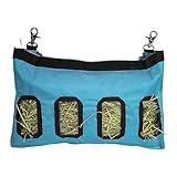  Praktische Fütterungsgestaltung: Unsere maschinenwaschbare Heu-Manager-Tasche für Kaninchen besteht aus Baumwollgewebe. Legen Sie das Heu einfach von oben in den Käfig und sorgen Sie dafür, dass Ihre Kleintiere die Menge an Heu genießen, die sie benötigen .