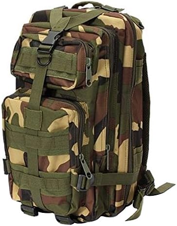 Sijueam Waterproof Backpack Molle Design Assault Combat Rucksack Hiking Trekking Camping Traveling Fan Outdoor Sport Shoulder Bag Day Pack