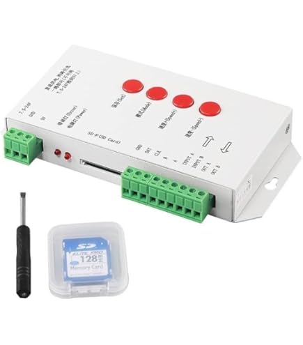 Controller LED K1000C RGB - Per Strisce WS2801/WS2811/WS2812B, DC5-24V 2048 Pixel - Foto 14