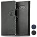 Produktbild Lively Life Galaxy s8 hülle – Hohe Qualität PU lederhülle[Vollständigen Schutz] [Kreditkartenfach] Folio Flip Brieftasche Schutzhülle für Samsung Galaxy S8(Schwarz)