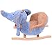 Homcom Children Kids Rocking Horse Toys Elephant Seat Toddlers Baby Toy Handle Grips Gift Brand New