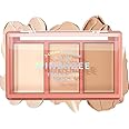 MAKINGTEC Tri-color Face Concealer Contour Palette, Contouring Foundation Highlighting Concealer Palette, Cream Contouring Makeup for Tattoo Concealer or Corrects Dark Circles Red Marks Scars