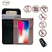 Produktbild Auto-Schlüssel-Signal-Blocker-Fall, ZEEYUAN-Abschirmungs-Tasche Oxford-Signal-Beutel, Sicherheits-Signal-Abfangjäger, alle Anrufe abschirmend, SMS, WIFI, Bluetooth, Anti-Rf-Informations-Leckage für Handy und Auto-Schlüssel 2 Satz (Schwarz Rosa)