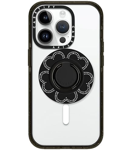 Casetify Magsafe Snappy Grip Stand (Mirror Black