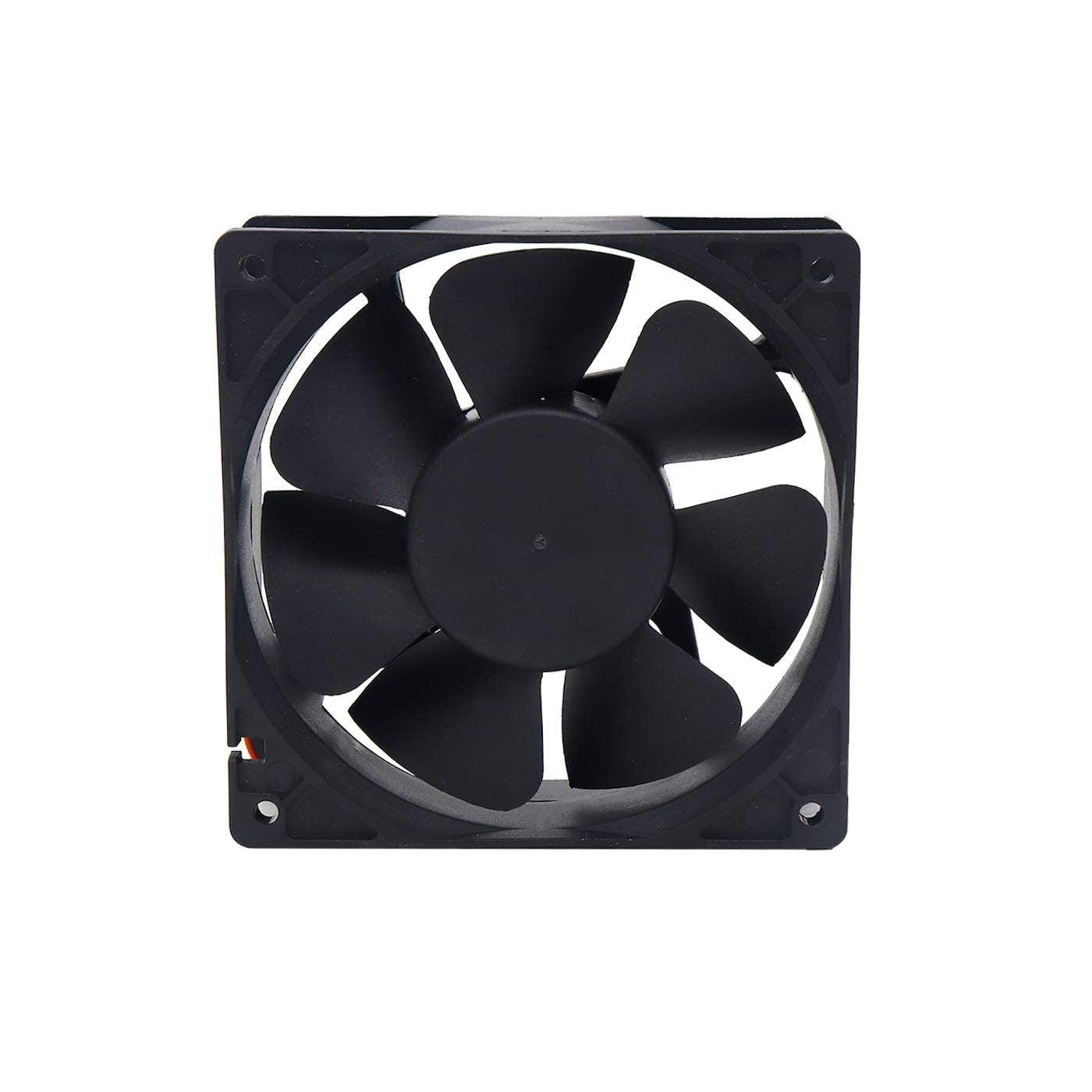 Electronic Spices DC 12V 3.5'' INCH Cooling Fan for PC Case, CPU Cooler r (Black) (3.5INCH)