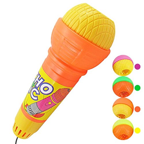 Vovotrade Echo-Mikrofon Mic Voice Changer-Spielzeug-Geschenk Geburtstagsgeschenk Kinder-Party-Song