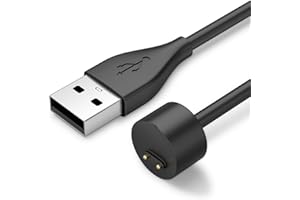 Tobfit Magnetyczny kabel do ładowania do Xiaomi Mi Band 7/6/5/Amazfit Band 5, magnetyczny kabel do ładowania USB (50 cm)