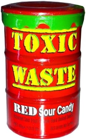 Red Berries Sour Toxic Waste Barrell x12