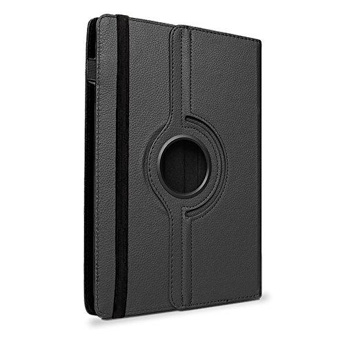 Medion Lifetab X10311 P9702 X10302 P10400 P10506 P10505 Tablet Universal Tablet Schutzhülle aus hochwertigem Kunstleder Hülle Tasche Standfunktion 360° Drehbar in der Farbe Schwarz Cover Case von UC-Express - 8