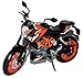 Produktbild KTM Duke 200 Orange Schwarz Ab 2014 1/12 KTM Modell Motorrad mit individiuellem Wunschkennzeichen