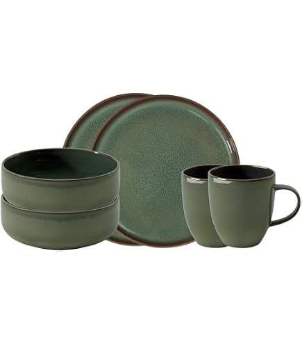 like. by Villeroy & Boch Crafted Denim ontbijt-set, 6 dlg, voor 2