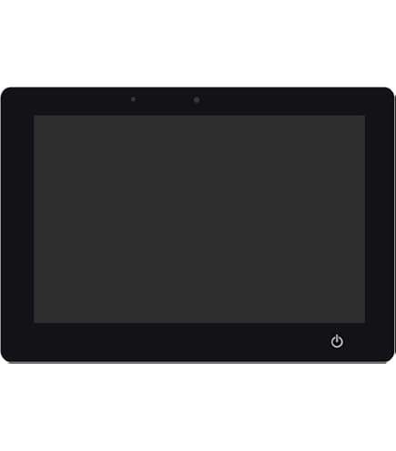 Allnet Touch Display Tablet 10 Zoll Zbh Blende Für Einbaurahmen Silber Schmal Silver Tablets 32273289
