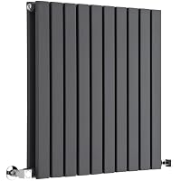 Milano Capri - Modern Anthracite Horizontal Double Flat Panel Radiator -  635mm x 826mm : Amazon.co.uk: DIY u0026 Tools