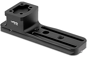 LEFTFOTO Ersatz-Objektivfuß für Nikon Nikkor Z 800 mm f/6.3 Z VR S-line/Z 400 mm f/2.8 TC Z VR S/Z 600 mm f/4 TC VR S Objektiv (Z-Mount) Stativhalterung Ringe Ständer Basis mit Arca-Platte