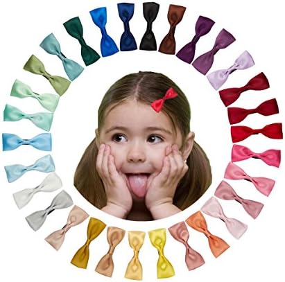 KOONY 30pc Hair Bows Clips Hair Pin For Baby Girls Toddlers Teens Kids Children