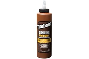 Titebond Leather Glue Wood Glue, 16 fl oz (473 ml), Directly Verarbeitbarer 501/4