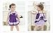 Bigood Summer Baby Girl Newborn Princess Dress Falbala Braces skirt Purple 90