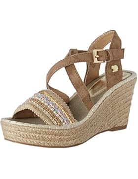TOM TAILOR Damen 2796605 Riemchensandalen