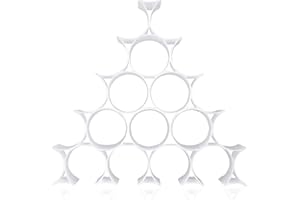 Kartell 76801Z Portabottiglie da 16 Pezzi, Opalino, Acrilico