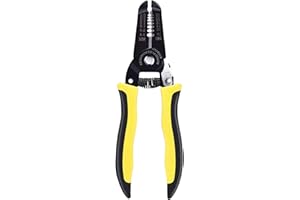 MAOMAOCHA 10-22 AWG Wire Stripper Cutter Wire Stripping Tool with Safety Lock, Multi-Function Hand Tool for Solid and Stranded Cables, Professional Pliers Tool for Electricians and DIY Enthusiasts
