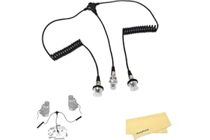 HOLAFOTO Seafrogs Of-02 Double Câble De Synchronisation, Double Cordon De Synchronisation À 5 Broches, Ligne De Fibre Optique Vers Cloison De Type Nikonos Pour Boîtiers Sous-Marins Seafrogs