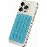 Telefon Arkasına Yapışan Silikon Vakumlu Pratik Telefon Tutucu, Kolay Telefon Kılıfı Tutucu, T&uuml;m Cep Telefonu Modellerine Uyg