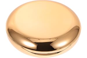 HEALLILY Zahnprothese Box Zahnspangendose mit Spiegel Prothesendose Zahnprothesendose Gebissdose Prothesen Aufbewahrungsbox Dental Box für Aufbissschiene Knirscherschiene Zahnpflege