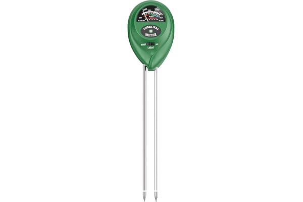 INF Compteur de Sol pH humidité légère 3 en 1 testeur de Sol pour Jardin pelouse Ferme